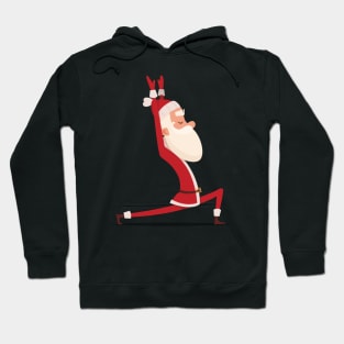 Funny Christmas Namasleigh Santa Believe Yoga Gift T-Shirt Hoodie